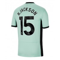 Echipament fotbal Chelsea Nicolas Jackson #15 Tricou Treilea 2023-24 maneca scurta